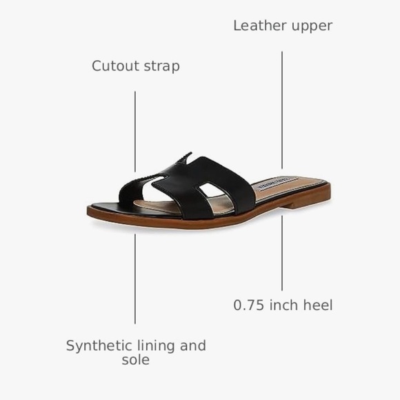 Steve Madden Women's Hadyn slides size 5 - Picture 4 of 6